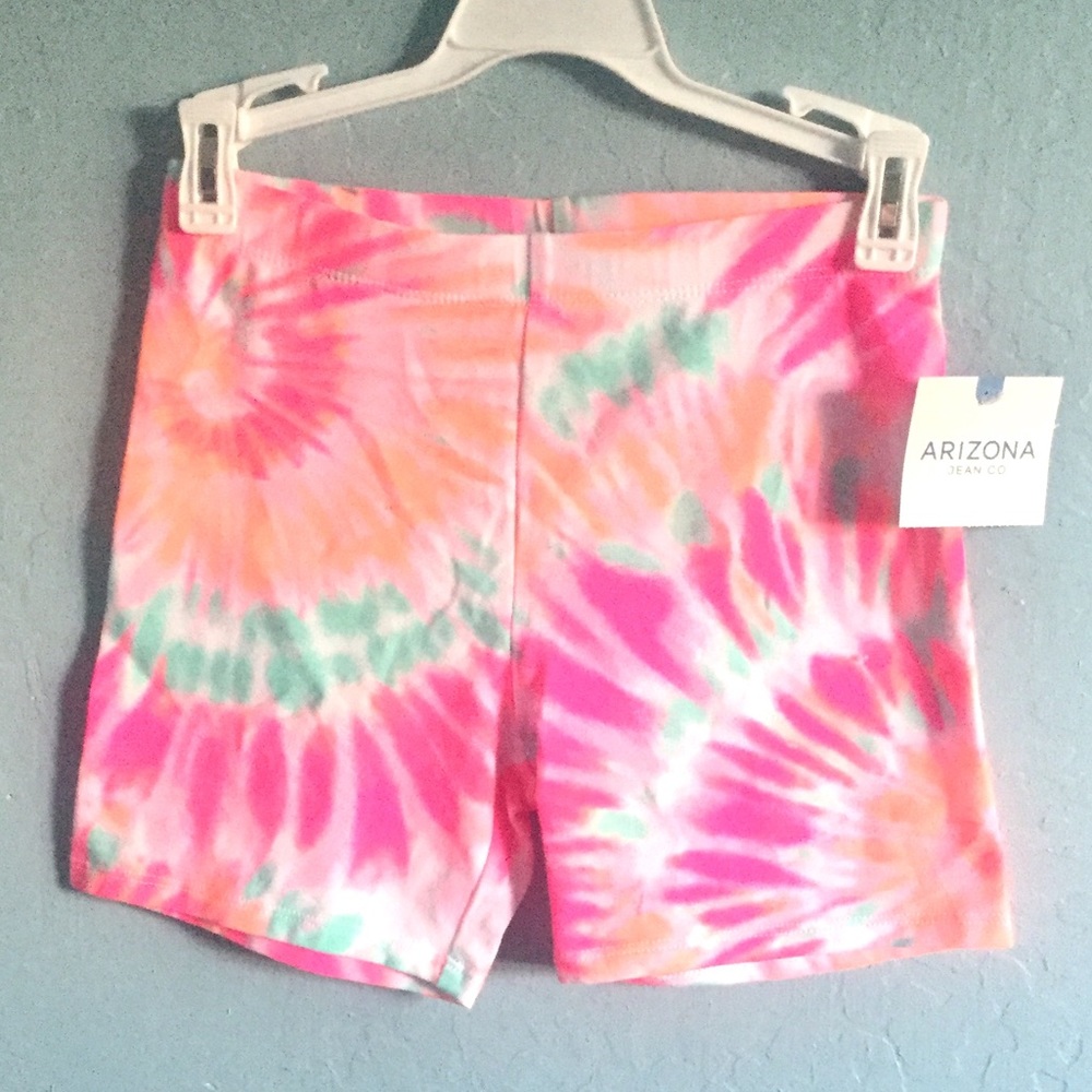 Arizona Jean Co. Pink Tye Dye Shorts Size S 7/8